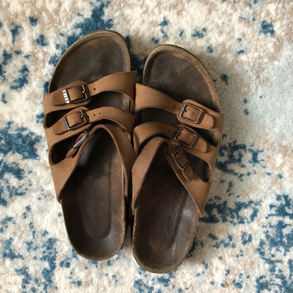 three strap birkenstocks